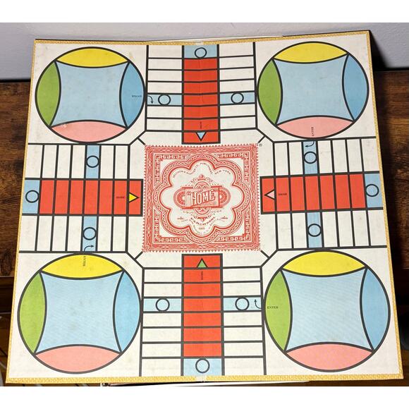 Vintage 1975 Parcheesi Board Game Selchow & Righter Royal Game of India Complete - Picture 8 of 10